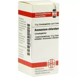 AMMONIUM CHLORATUM D 6 globuli, 10 g