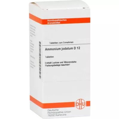 AMMONIUM JODATUM D 12 compresse, 80 pz