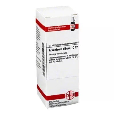 ARSENICUM ALBUM C 12 Diluizione, 20 ml