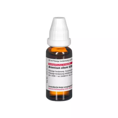 ARSENICUM ALBUM D 200 diluizione, 20 ml