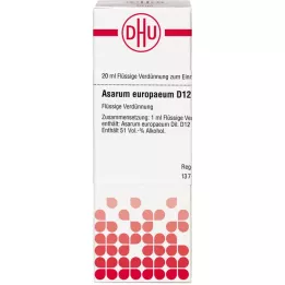 ASARUM EUROPAEUM D 12 Diluizione, 20 ml