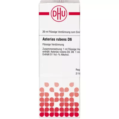 ASTERIAS RUBENS D 6 Diluizione, 20 ml