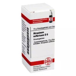 DHU Atropinum sulfuricum D 6 globuli, 10 g