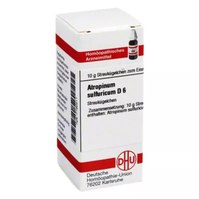 DHU Atropinum sulfuricum D 6 globuli, 10 g