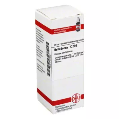 BELLADONNA C 200 Diluizione, 20 ml