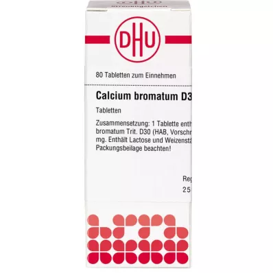 CALCIUM BROMATUM D 30 compresse, 80 pz
