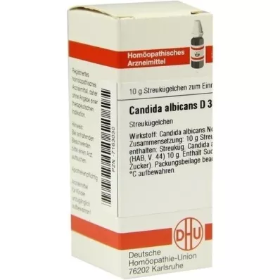 CANDIDA ALBICANS D 30 globuli, 10 g