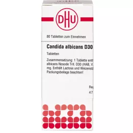 CANDIDA ALBICANS D 30 compresse, 80 pz