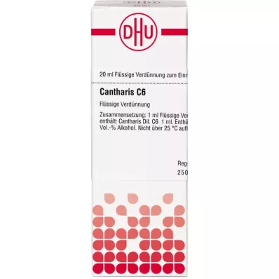 CANTHARIS C 6 Diluizione, 20 ml