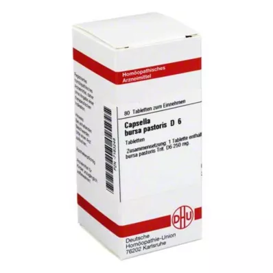 DHU Capsella Bursa passata.D 6 compresse, 80 pz