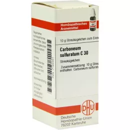 DHU Carboneum sulfuratum C 30 globuli, 10 g