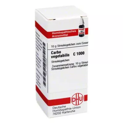 DHU Carbo vegetabilis C 1000 globuli, 10 g