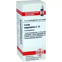 CARBO VEGETABILIS C 12 globuli, 10 g