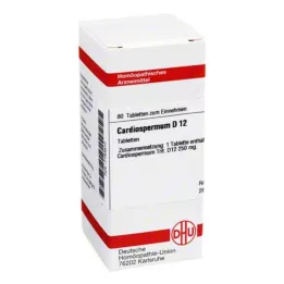 DHU Cardiospermum D 12 compresse, 80 pz