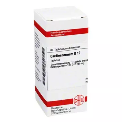 DHU Cardiospermum D 12 compresse, 80 pz DHU Cardiospermum D 12 compresse, 80 pz