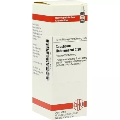 CAUSTICUM HAHNEMANNI Diluizione C 30, 20 ml
