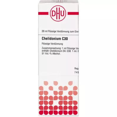 CHELIDONIUM Diluizione C 30, 20 ml