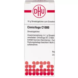 CIMICIFUGA C 1000 globuli, 10 g