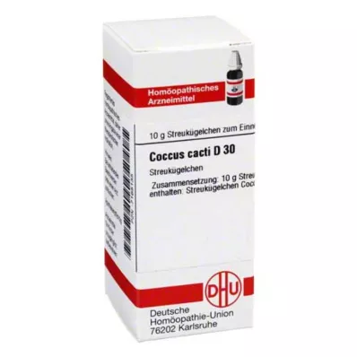 COCCUS cactus D 30 globuli, 10 g