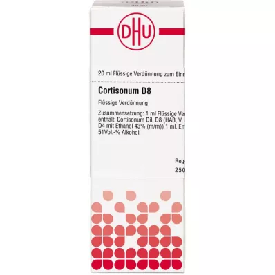 CORTISONUM D 8 diluizione, 20 ml
