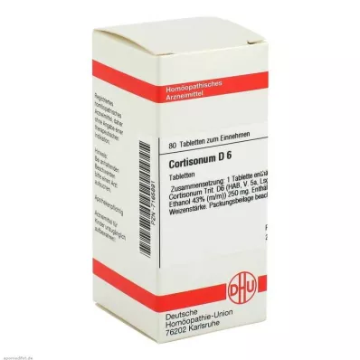 DHU Cortisone D 6 compresse, 80 pz DHU Cortisone D 6 compresse, 80 pz