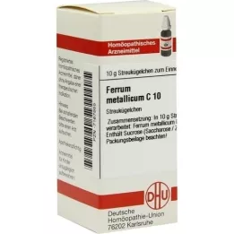 FERRUM METALLICUM C 10 globuli, 10 g