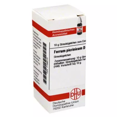 DHU Ferrum picrinicum D 6 globuli, 10 g