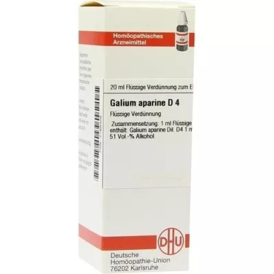 GALIUM APARINE Diluizione D 4, 20 ml