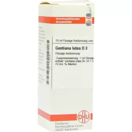 DHU Gentiana lutea D 3 Diluizione, 20 ml