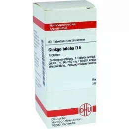 GINKGO BILOBA D 12 compresse, 80 pz