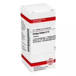 DHU Ginkgo biloba D 12 compresse, 80 pz