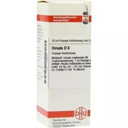 HIRUDO D 6 Diluizione, 20 ml