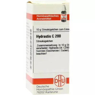 DHU Hydrastis C 200 globuli, 10 g