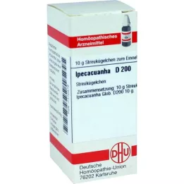 DHU Ipecacuanha D 200 globuli, 10 g