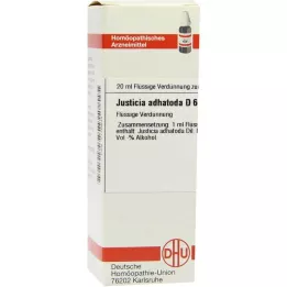 DHU Justicia adhatoda D 6 Diluizione, 20 ml