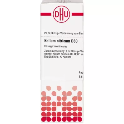 KALIUM NITRICUM D 30 Diluizione, 20 ml