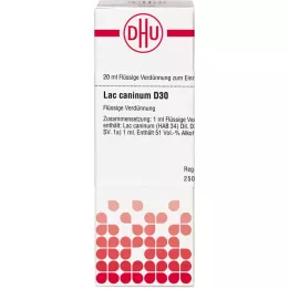 LAC CANINUM D 30 diluizione, 20 ml