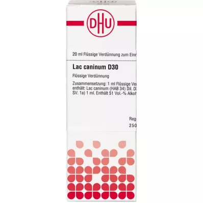 LAC CANINUM D 30 diluizione, 20 ml