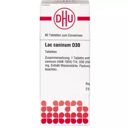 LAC CANINUM D 30 compresse, 80 pz