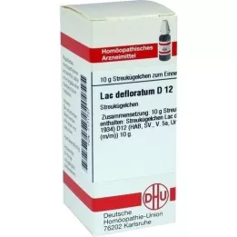 LAC DEFLORATUM D 12 globuli, 10 g