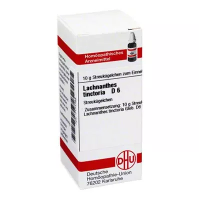 LACHNANTHES tinctoria D 6 globuli, 10 g
