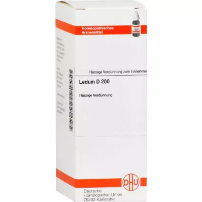 DHU Diluizione Ledum D 200, 20 ml DHU Diluizione Ledum D 200, 20 ml