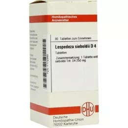 LESPEDEZA SIEBOLDII D 4 compresse, 80 pz