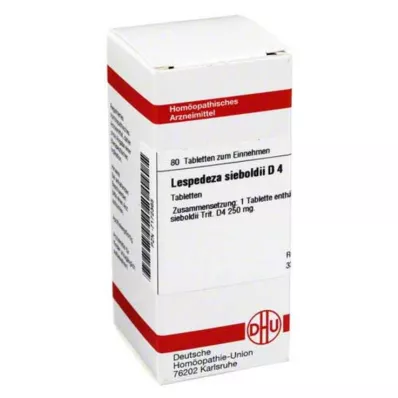 LESPEDEZA SIEBOLDII D 4 compresse, 80 pz