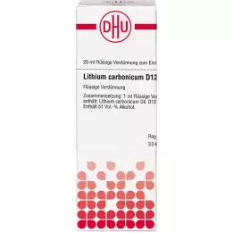 LITHIUM CARBONICUM D 12 Diluizione, 20 ml