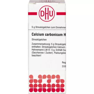 CALCIUM CARBONICUM Hahnemanni LM III Globuli, 5 g