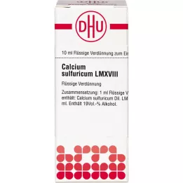 CALCIUM SULFURICUM LM XVIII Diluizione, 10 ml