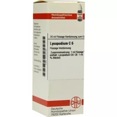 LYCOPODIUM C 6 Diluizione, 20 ml