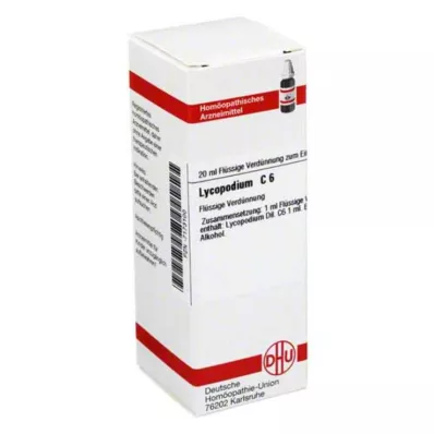DHU Diluizione di Lycopodium C 6, 20 ml DHU Diluizione di Lycopodium C 6, 20 ml