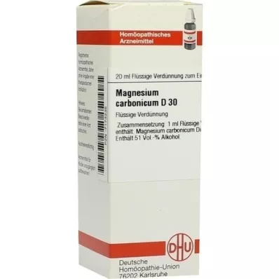 MAGNESIUM CARBONICUM D 30 Diluizione, 20 ml